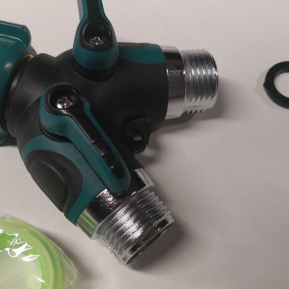 Trazon Water Splitter 2 Way, Garden Y Hose Connector Metal Body, Water Faucet Sp - Picture 11 of 12